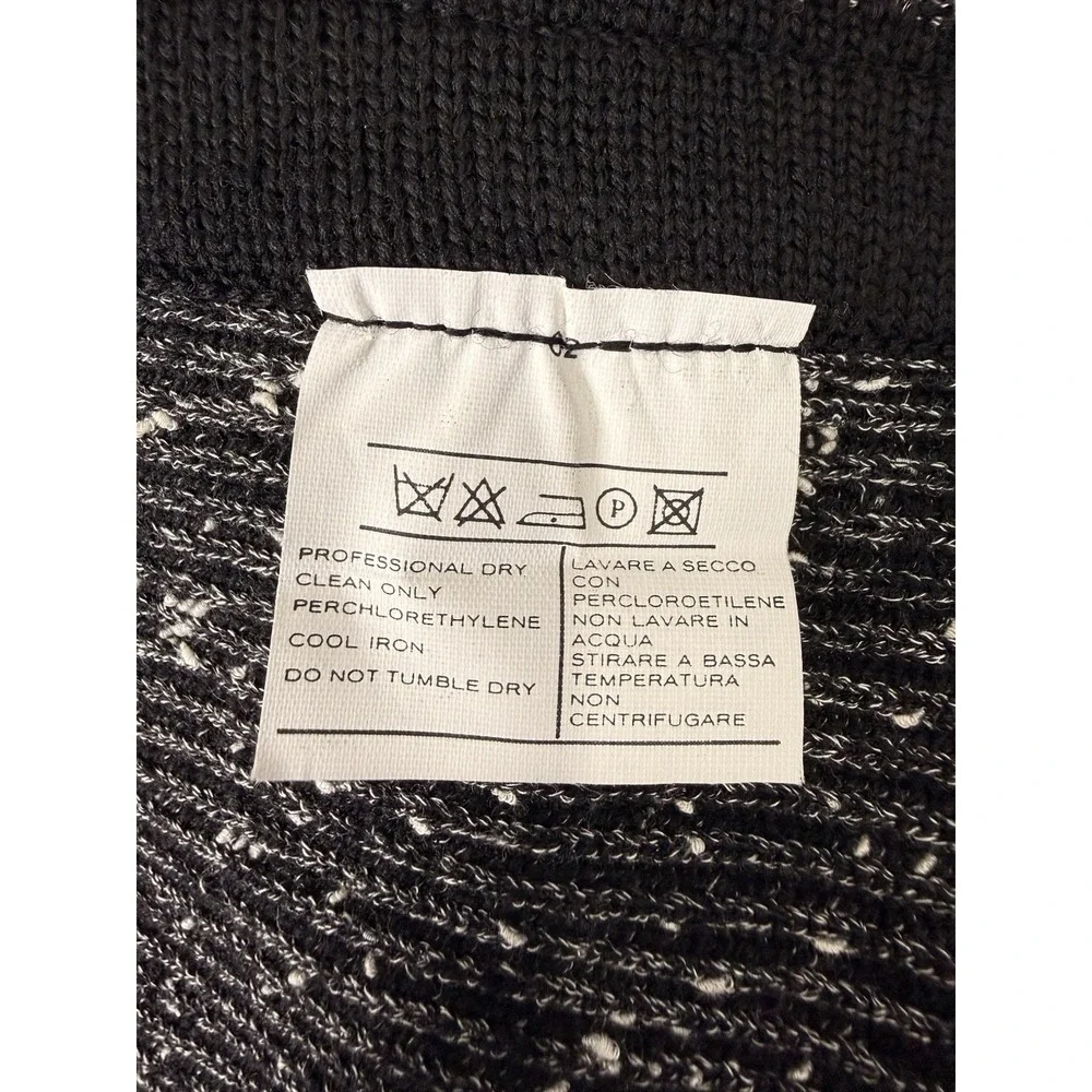 SALVATORE FERRAGAMO SHAWL WRAP Sweater Wool/ Cotton Blend NWT